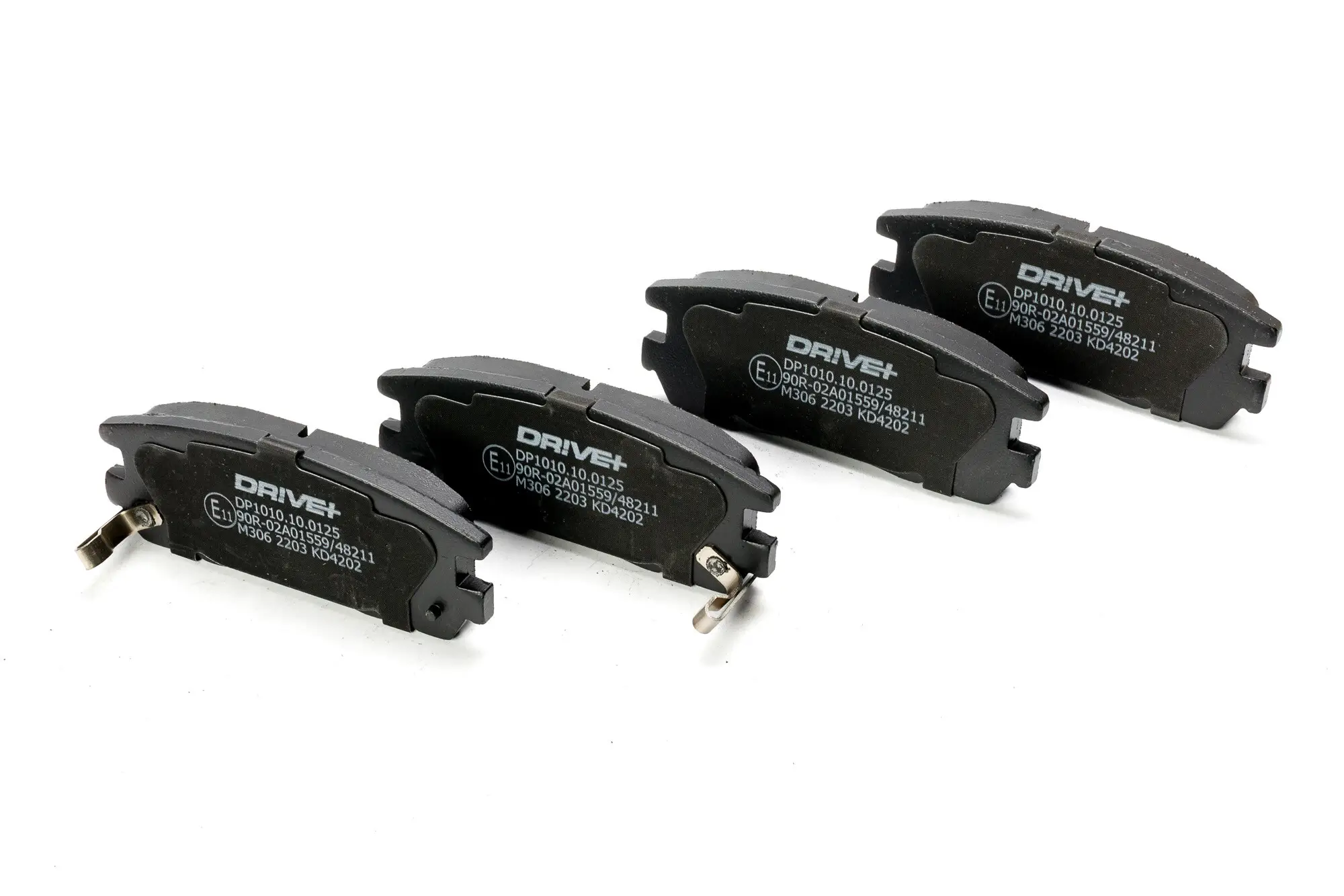 Bremsbelagsatz, Scheibenbremse Hinterachse Dr!ve+ DP1010.10.0125