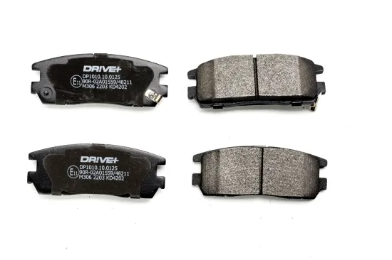 Bremsbelagsatz, Scheibenbremse Hinterachse Dr!ve+ DP1010.10.0125 Bild Bremsbelagsatz, Scheibenbremse Hinterachse Dr!ve+ DP1010.10.0125