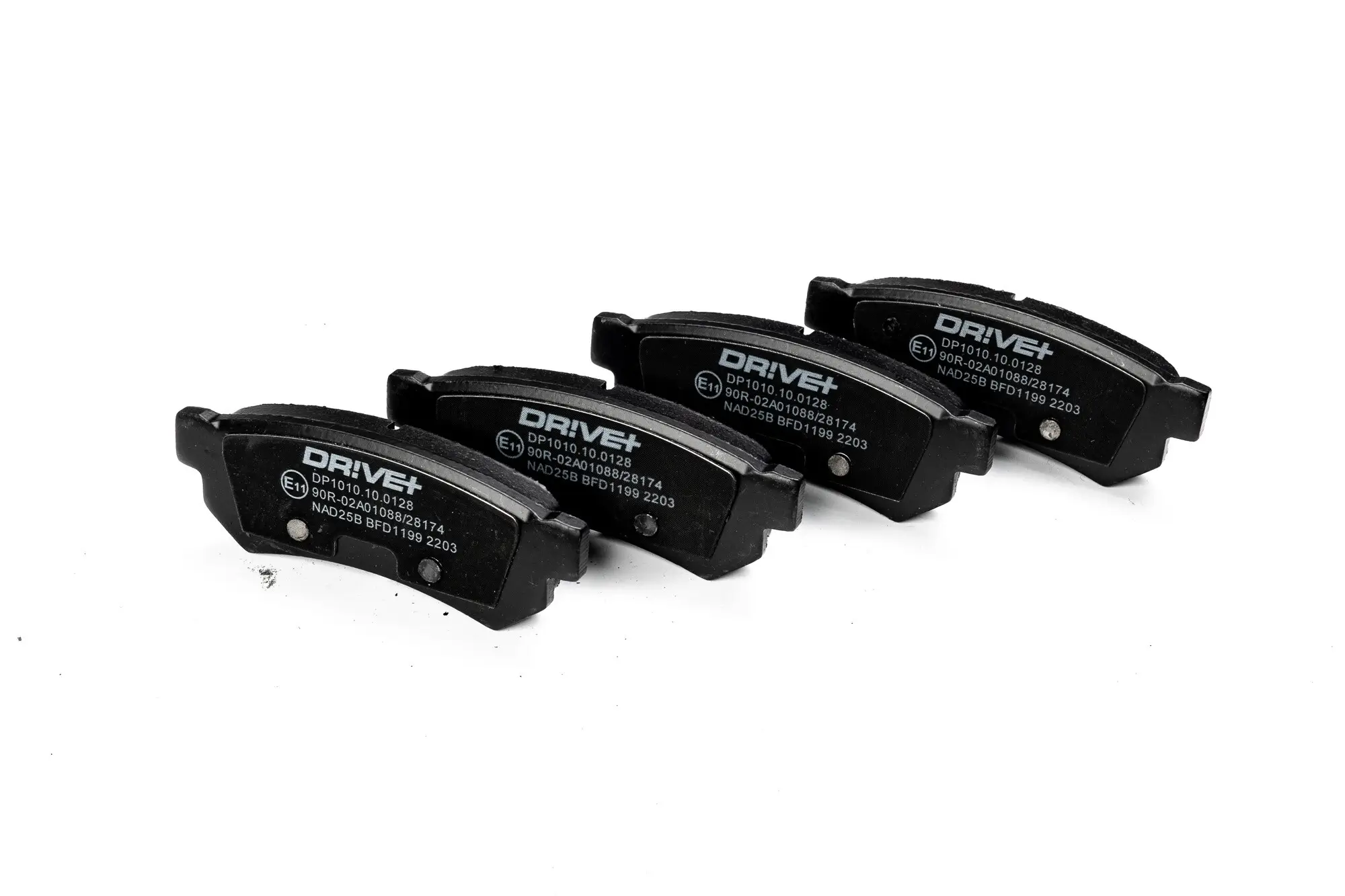 Bremsbelagsatz, Scheibenbremse Hinterachse Dr!ve+ DP1010.10.0128