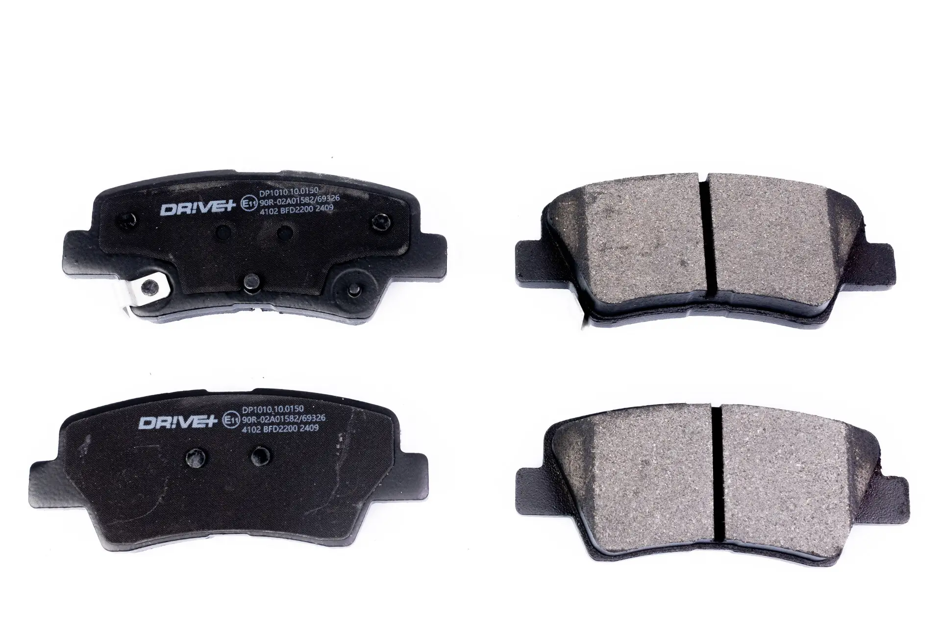 Bremsbelagsatz, Scheibenbremse Hinterachse Dr!ve+ DP1010.10.0150
