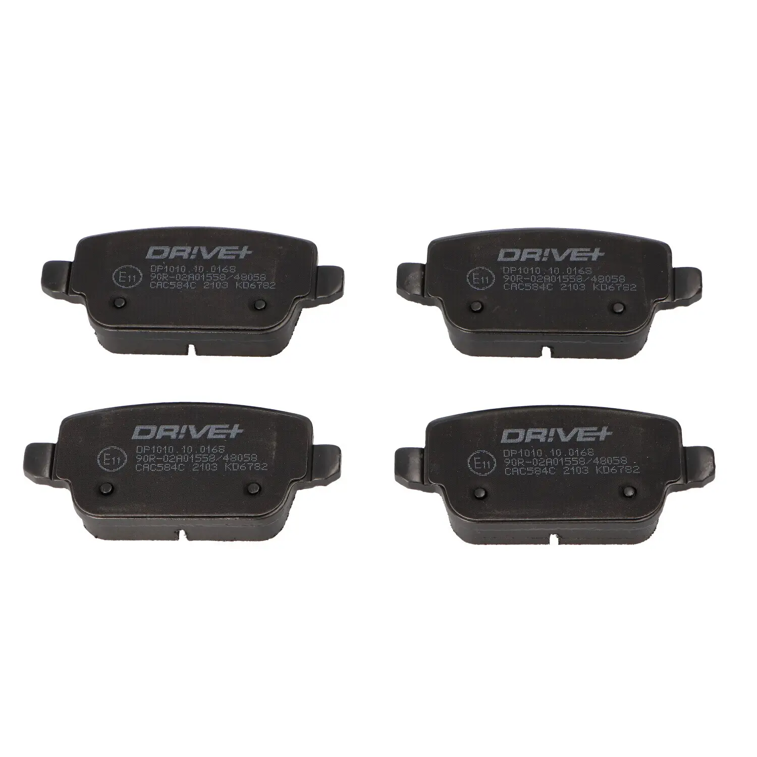 Bremsbelagsatz, Scheibenbremse Hinterachse DR!VE+ DP1010.10.0168