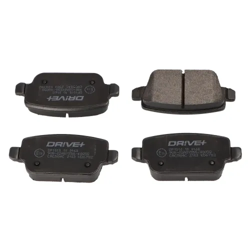 Bremsbelagsatz, Scheibenbremse Hinterachse DR!VE+ DP1010.10.0168 Bild Bremsbelagsatz, Scheibenbremse Hinterachse DR!VE+ DP1010.10.0168