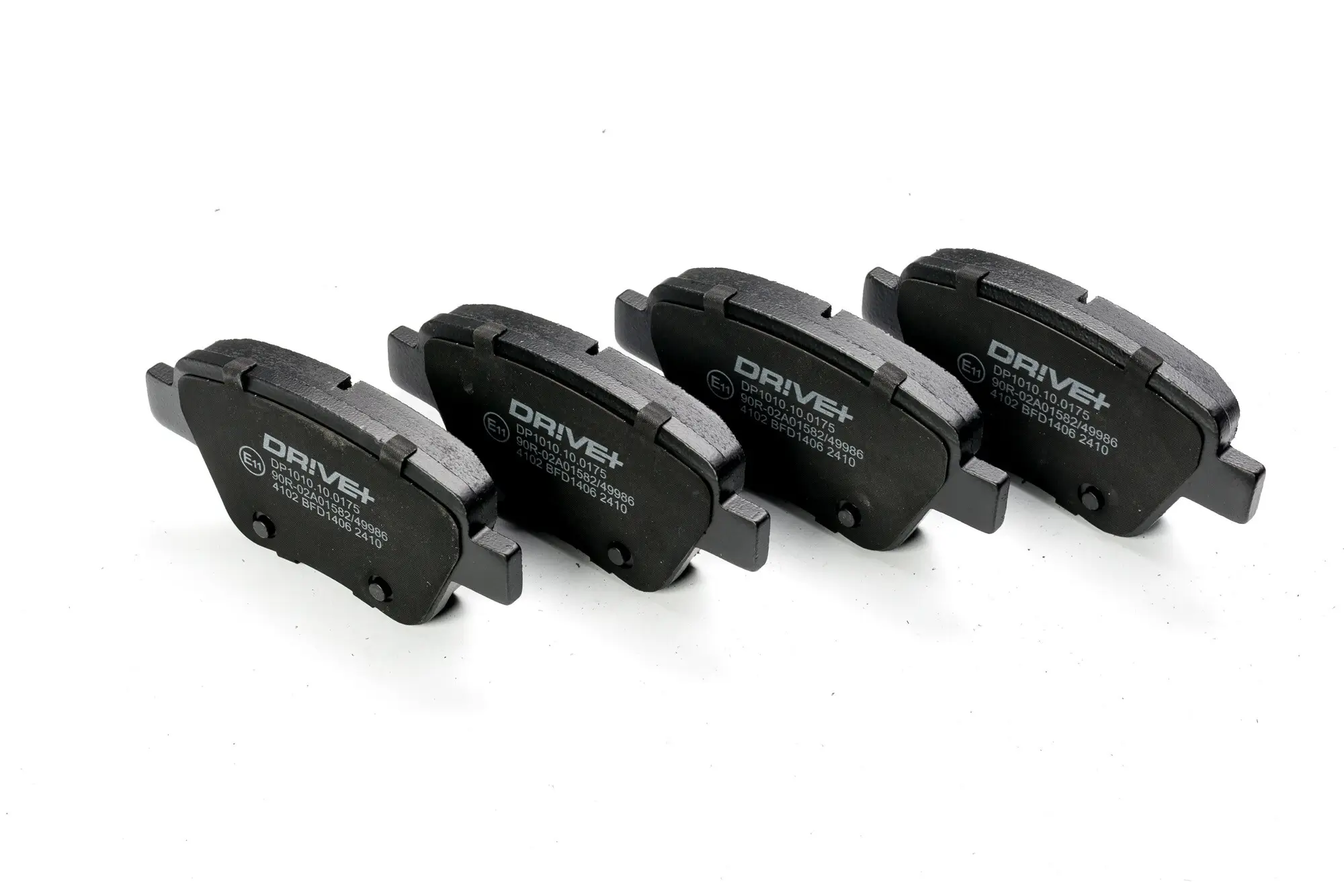 Bremsbelagsatz, Scheibenbremse Hinterachse Dr!ve+ DP1010.10.0175