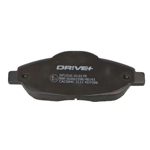 Bremsbelagsatz, Scheibenbremse Vorderachse DR!VE+ DP1010.10.0178 Bild Bremsbelagsatz, Scheibenbremse Vorderachse DR!VE+ DP1010.10.0178