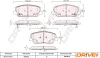 Bremsbelagsatz, Scheibenbremse Vorderachse DR!VE+ DP1010.10.0193 Bild Bremsbelagsatz, Scheibenbremse Vorderachse DR!VE+ DP1010.10.0193