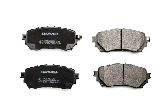 Bremsbelagsatz, Scheibenbremse Vorderachse Dr!ve+ DP1010.10.0202 Bild Bremsbelagsatz, Scheibenbremse Vorderachse Dr!ve+ DP1010.10.0202