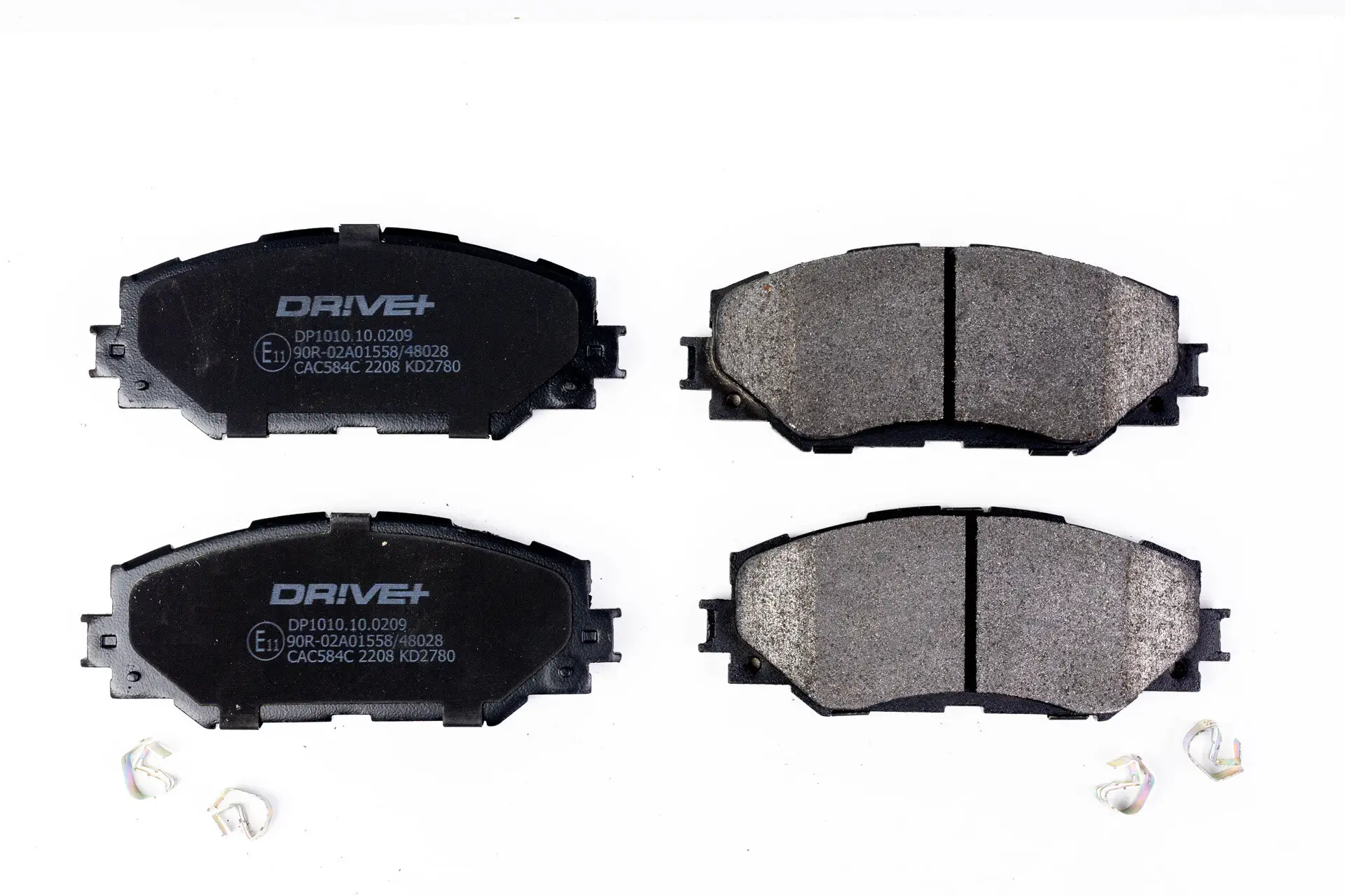 Bremsbelagsatz, Scheibenbremse Vorderachse Dr!ve+ DP1010.10.0209