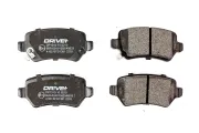 Bremsbelagsatz, Scheibenbremse Hinterachse Dr!ve+ DP1010.10.0210