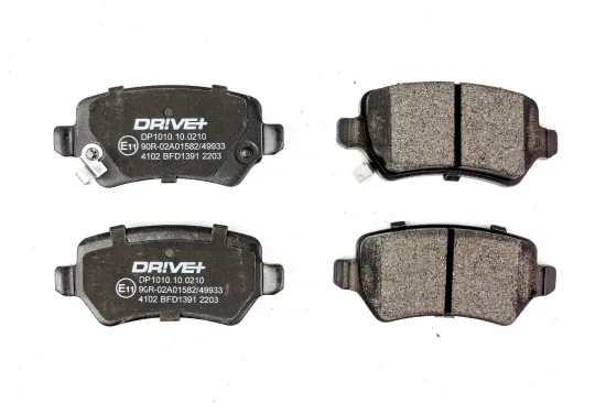 Bremsbelagsatz, Scheibenbremse Hinterachse Dr!ve+ DP1010.10.0210 Bild Bremsbelagsatz, Scheibenbremse Hinterachse Dr!ve+ DP1010.10.0210
