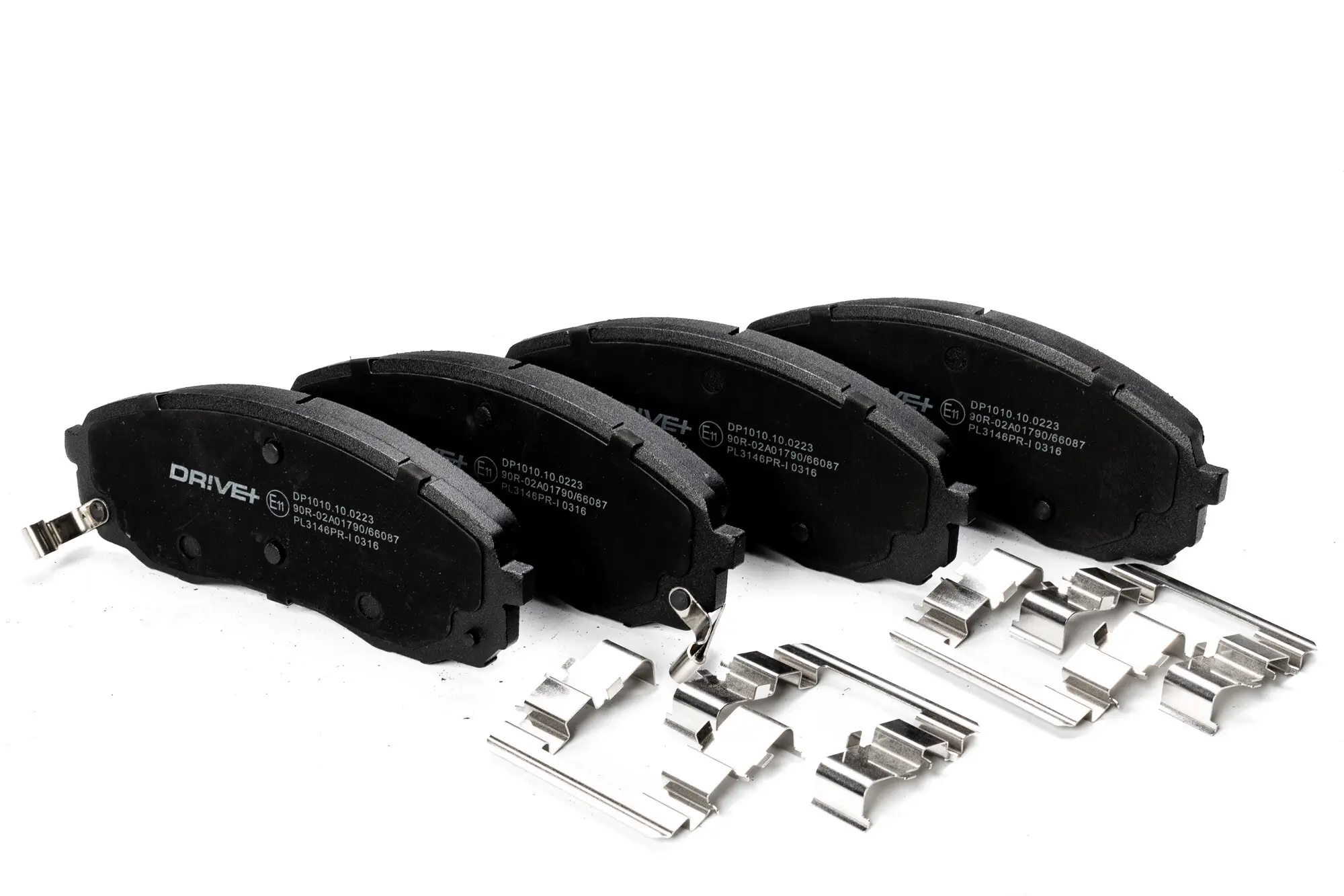 Bremsbelagsatz, Scheibenbremse Vorderachse Dr!ve+ DP1010.10.0223