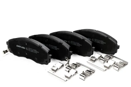 Bremsbelagsatz, Scheibenbremse Vorderachse Dr!ve+ DP1010.10.0223 Bild Bremsbelagsatz, Scheibenbremse Vorderachse Dr!ve+ DP1010.10.0223