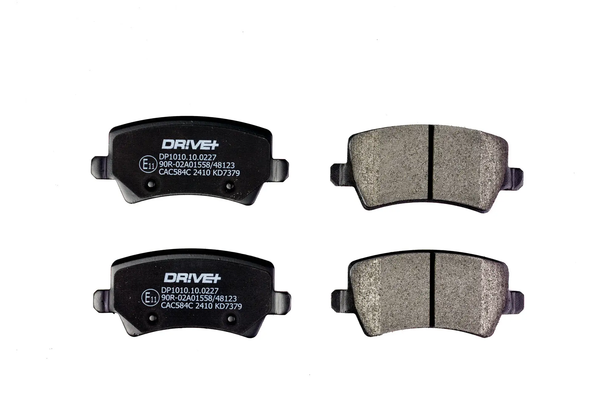 Bremsbelagsatz, Scheibenbremse Hinterachse Dr!ve+ DP1010.10.0227