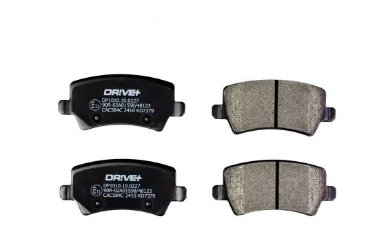 Bremsbelagsatz, Scheibenbremse Hinterachse Dr!ve+ DP1010.10.0227 Bild Bremsbelagsatz, Scheibenbremse Hinterachse Dr!ve+ DP1010.10.0227