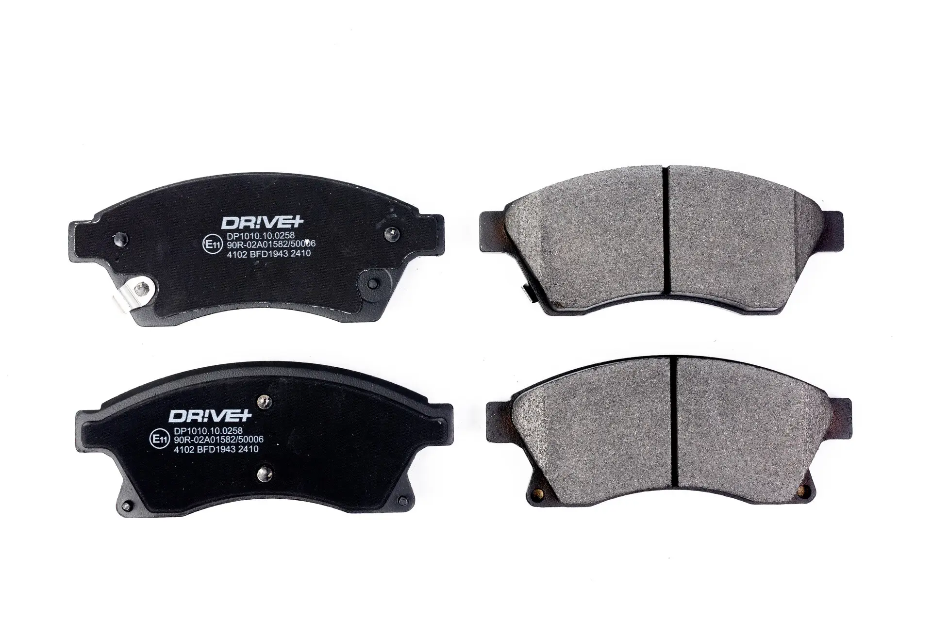Bremsbelagsatz, Scheibenbremse Vorderachse Dr!ve+ DP1010.10.0258
