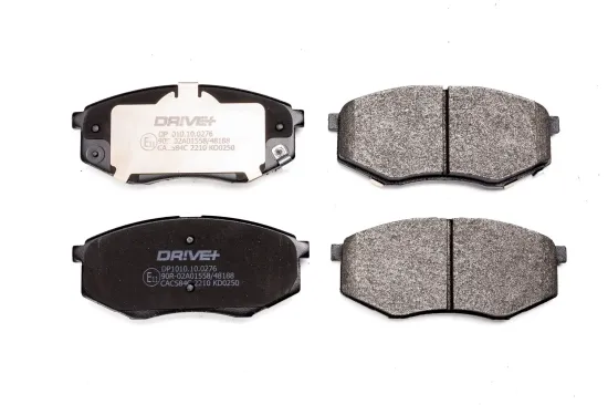 Bremsbelagsatz, Scheibenbremse Vorderachse Dr!ve+ DP1010.10.0276 Bild Bremsbelagsatz, Scheibenbremse Vorderachse Dr!ve+ DP1010.10.0276