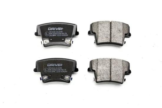 Bremsbelagsatz, Scheibenbremse Hinterachse Dr!ve+ DP1010.10.0348 Bild Bremsbelagsatz, Scheibenbremse Hinterachse Dr!ve+ DP1010.10.0348