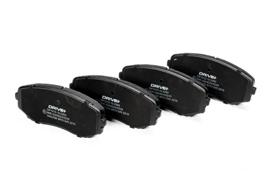 Bremsbelagsatz, Scheibenbremse Vorderachse Dr!ve+ DP1010.10.0353 Bild Bremsbelagsatz, Scheibenbremse Vorderachse Dr!ve+ DP1010.10.0353