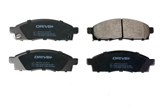 Bremsbelagsatz, Scheibenbremse Vorderachse Dr!ve+ DP1010.10.0374 Bild Bremsbelagsatz, Scheibenbremse Vorderachse Dr!ve+ DP1010.10.0374