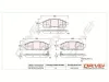 Bremsbelagsatz, Scheibenbremse Vorderachse Dr!ve+ DP1010.10.0374 Bild Bremsbelagsatz, Scheibenbremse Vorderachse Dr!ve+ DP1010.10.0374