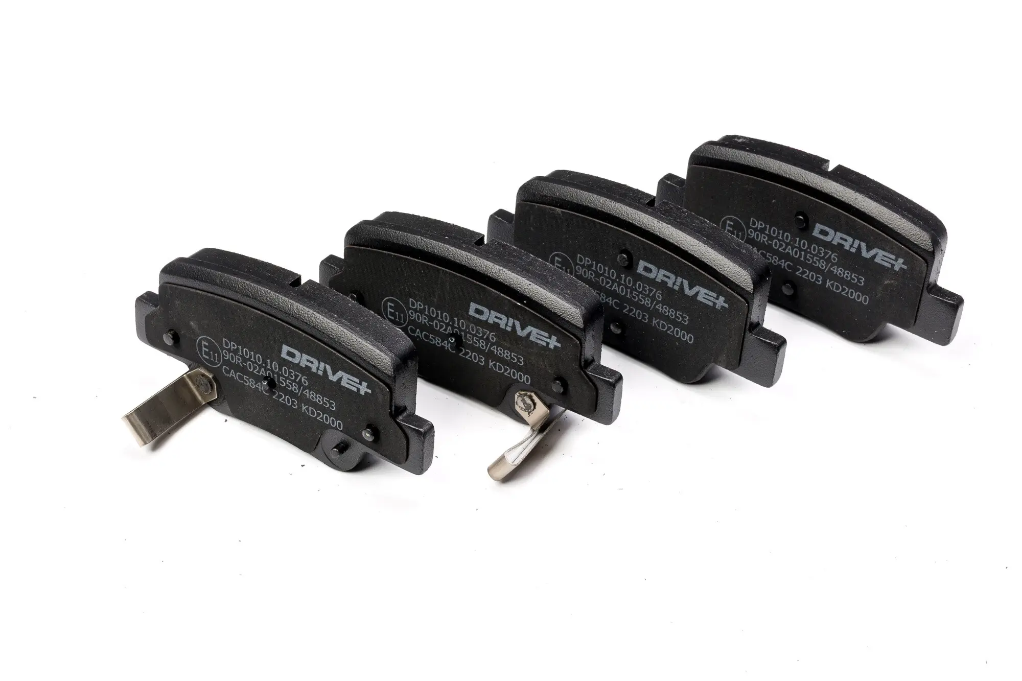 Bremsbelagsatz, Scheibenbremse Hinterachse Dr!ve+ DP1010.10.0376