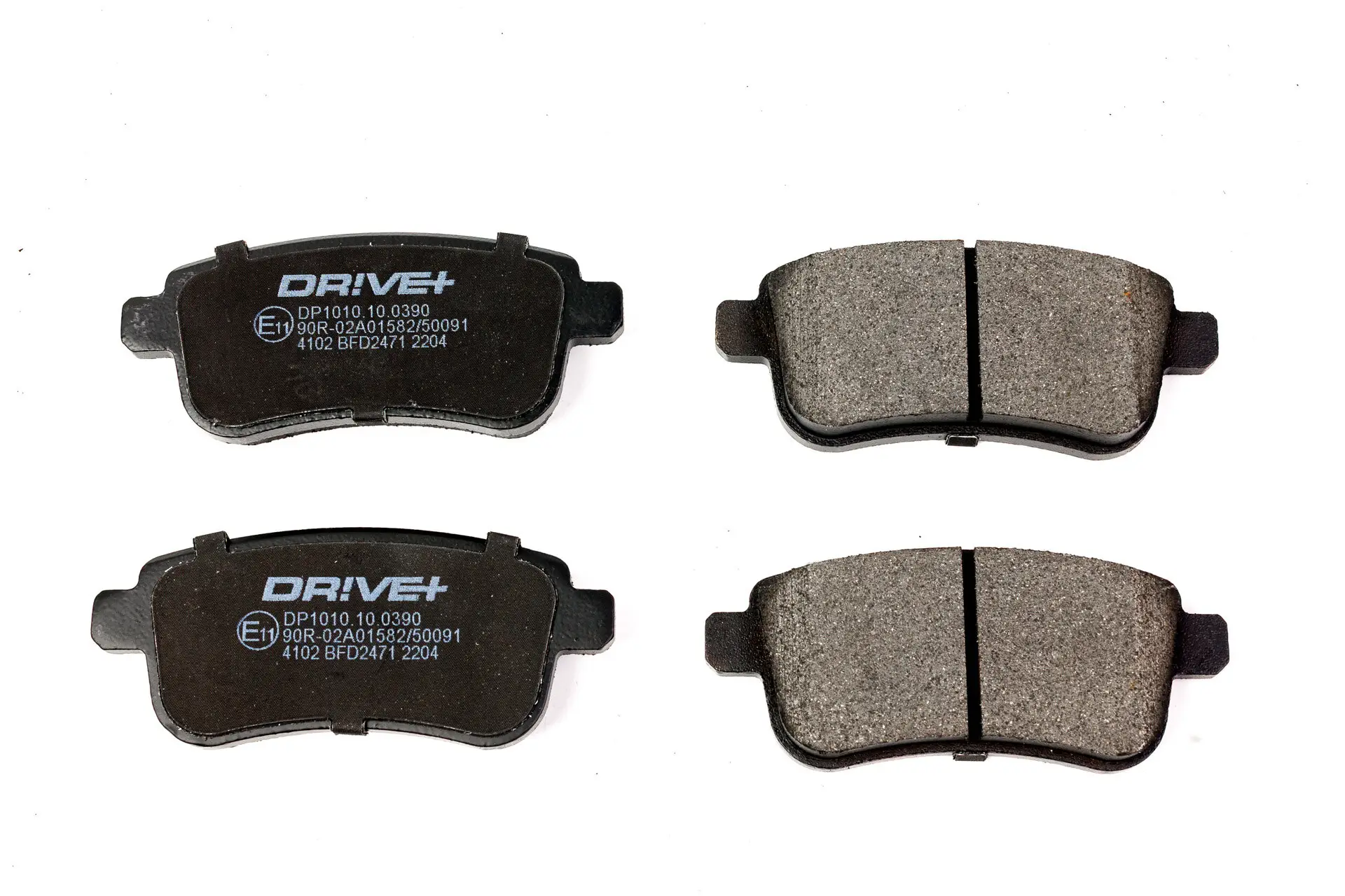 Bremsbelagsatz, Scheibenbremse Hinterachse Dr!ve+ DP1010.10.0390