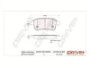 Bremsbelagsatz, Scheibenbremse Hinterachse Dr!ve+ DP1010.10.0390