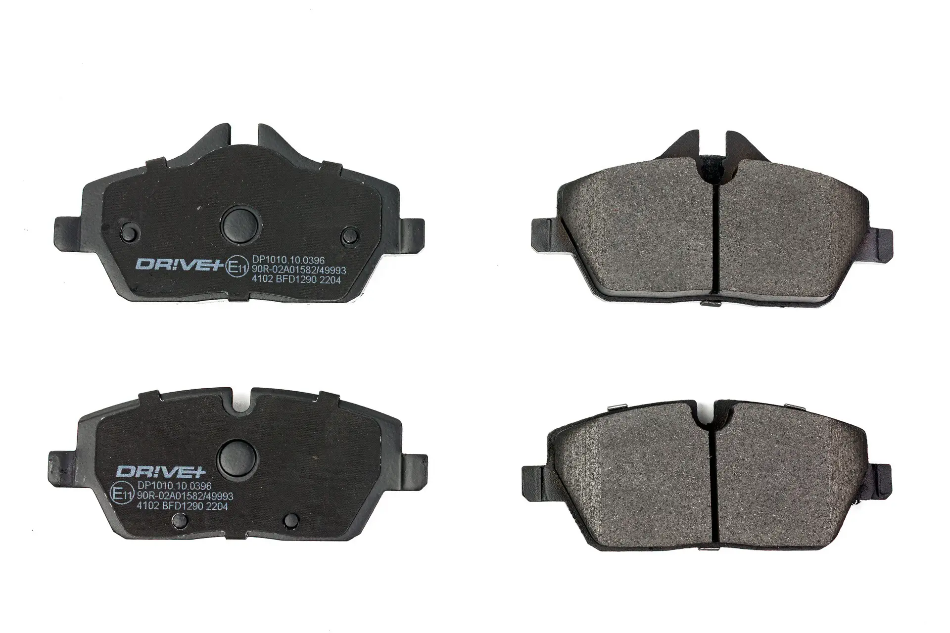 Bremsbelagsatz, Scheibenbremse Vorderachse Dr!ve+ DP1010.10.0396