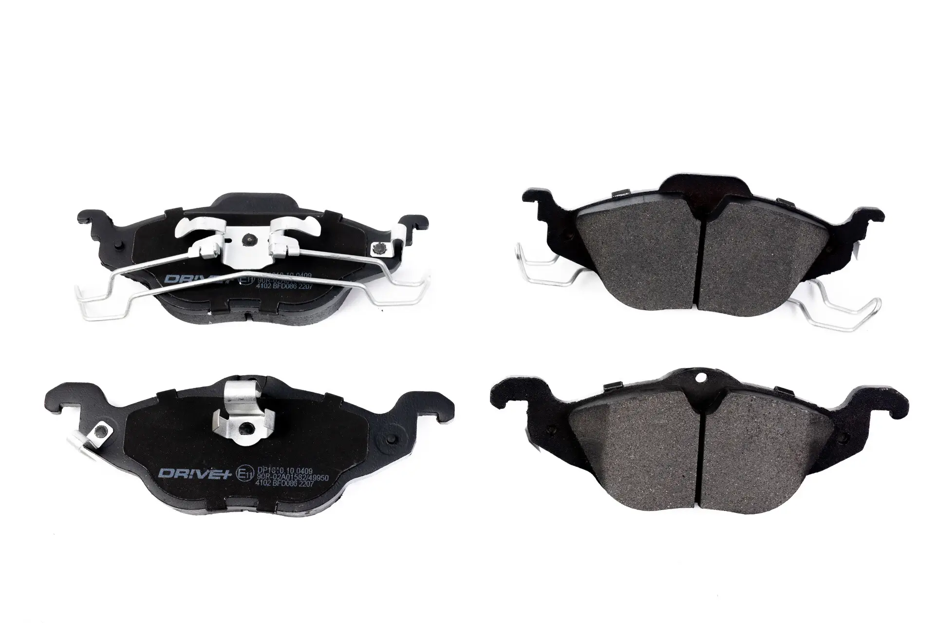 Bremsbelagsatz, Scheibenbremse Vorderachse Dr!ve+ DP1010.10.0409