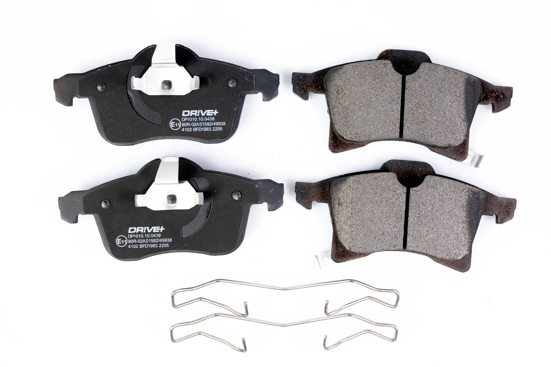 Bremsbelagsatz, Scheibenbremse Vorderachse Dr!ve+ DP1010.10.0439