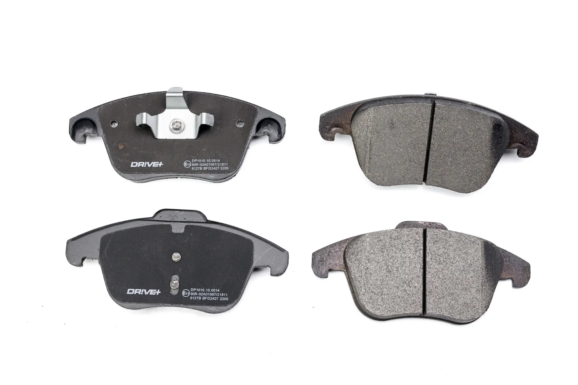 Bremsbelagsatz, Scheibenbremse Vorderachse Dr!ve+ DP1010.10.0514