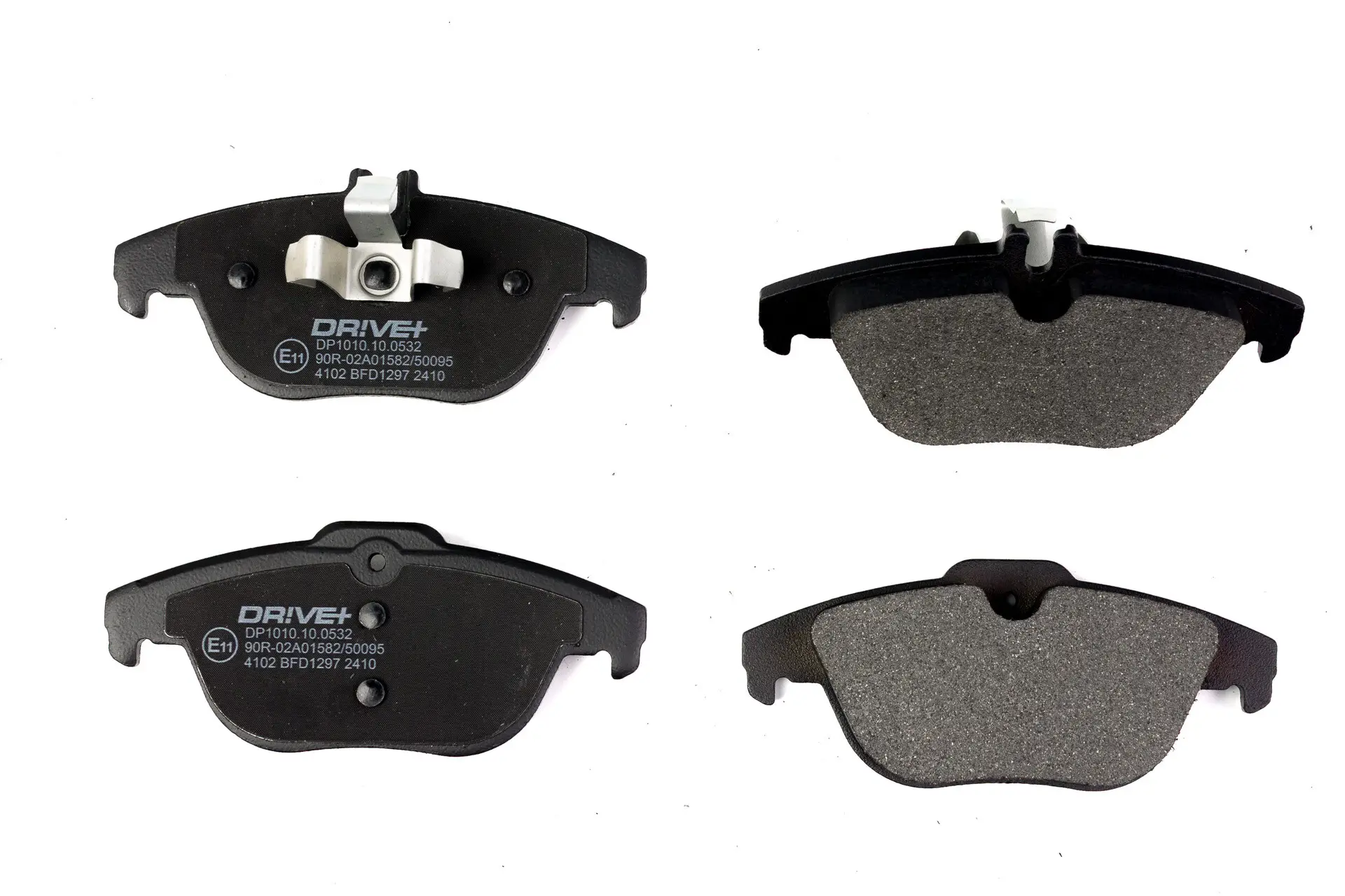 Bremsbelagsatz, Scheibenbremse Hinterachse Dr!ve+ DP1010.10.0532