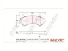 Bremsbelagsatz, Scheibenbremse Vorderachse Dr!ve+ DP1010.10.0534 Bild Bremsbelagsatz, Scheibenbremse Vorderachse Dr!ve+ DP1010.10.0534