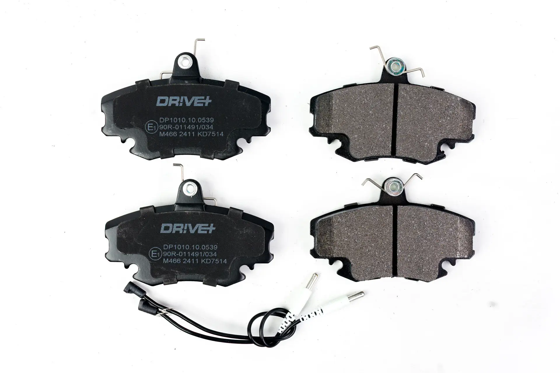 Bremsbelagsatz, Scheibenbremse Vorderachse Dr!ve+ DP1010.10.0539