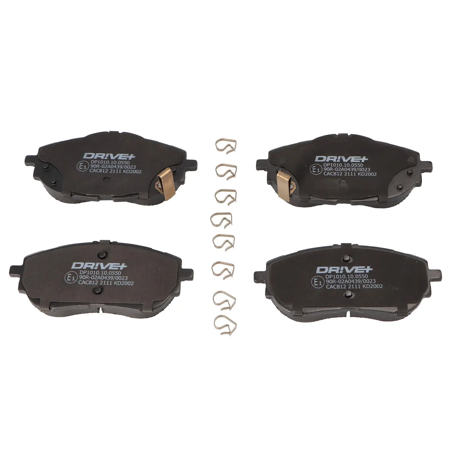 Bremsbelagsatz, Scheibenbremse Vorderachse DR!VE+ DP1010.10.0550