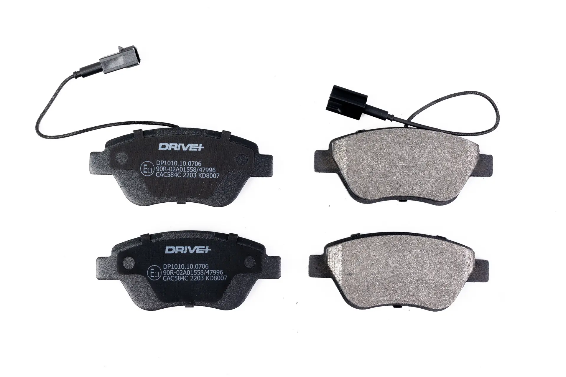 Bremsbelagsatz, Scheibenbremse Vorderachse Dr!ve+ DP1010.10.0706