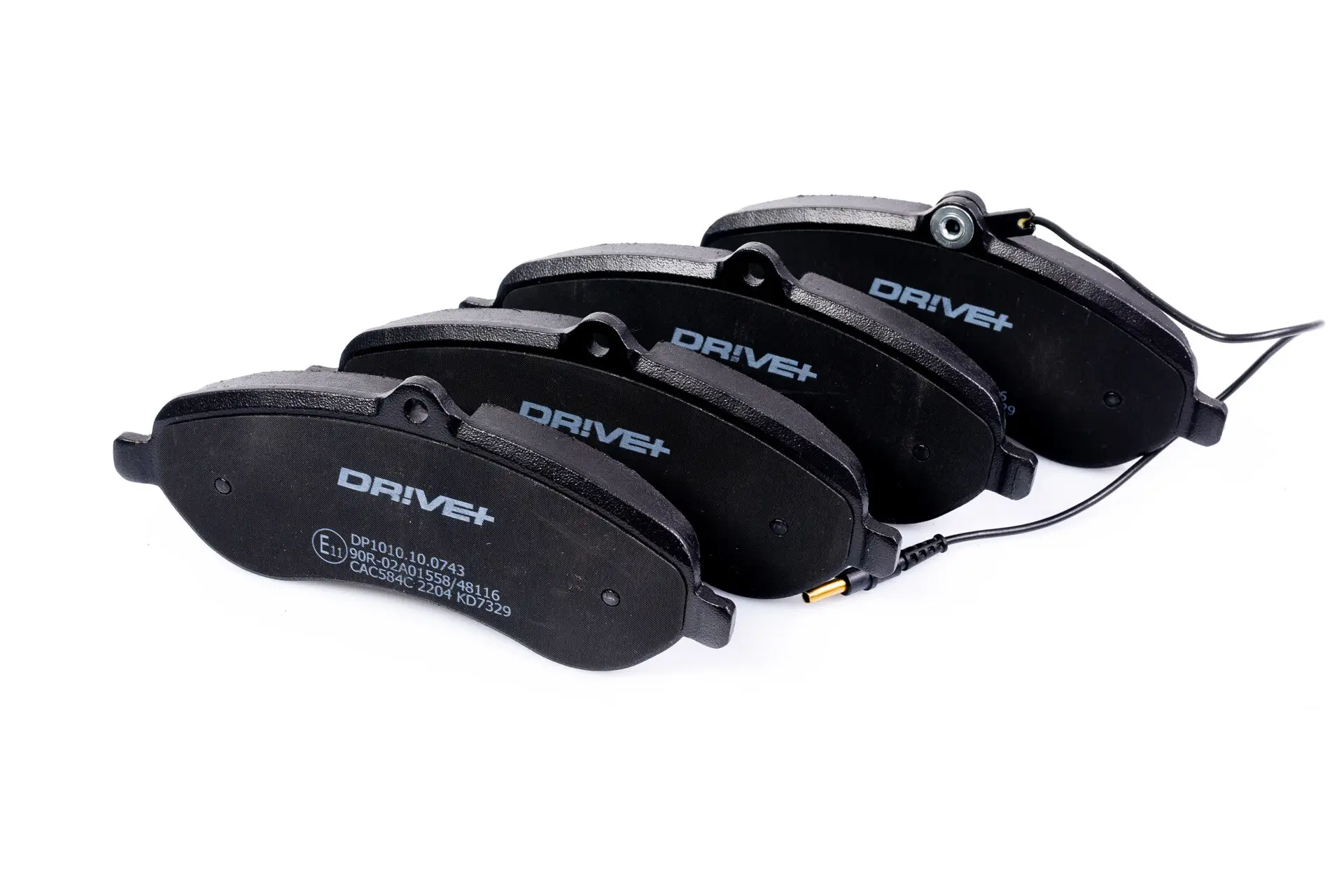 Bremsbelagsatz, Scheibenbremse Vorderachse Dr!ve+ DP1010.10.0743