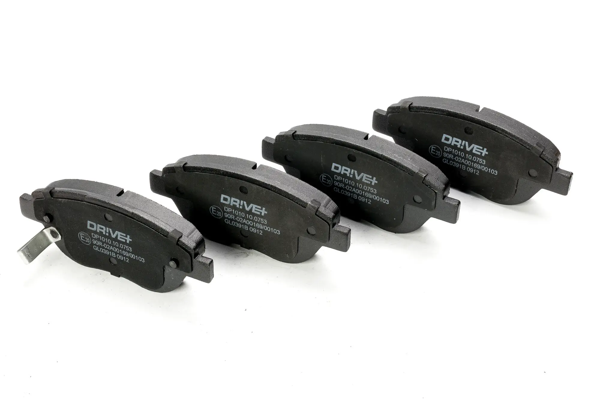 Bremsbelagsatz, Scheibenbremse Vorderachse Dr!ve+ DP1010.10.0753