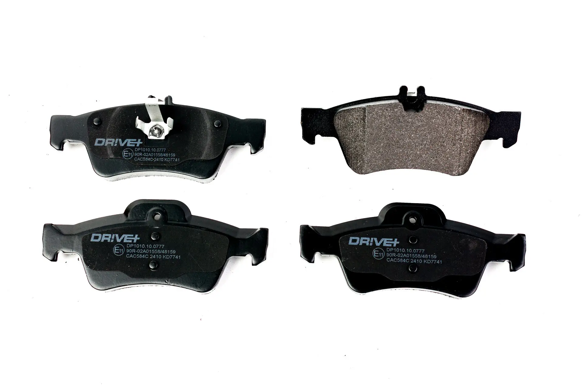 Bremsbelagsatz, Scheibenbremse Hinterachse Dr!ve+ DP1010.10.0777