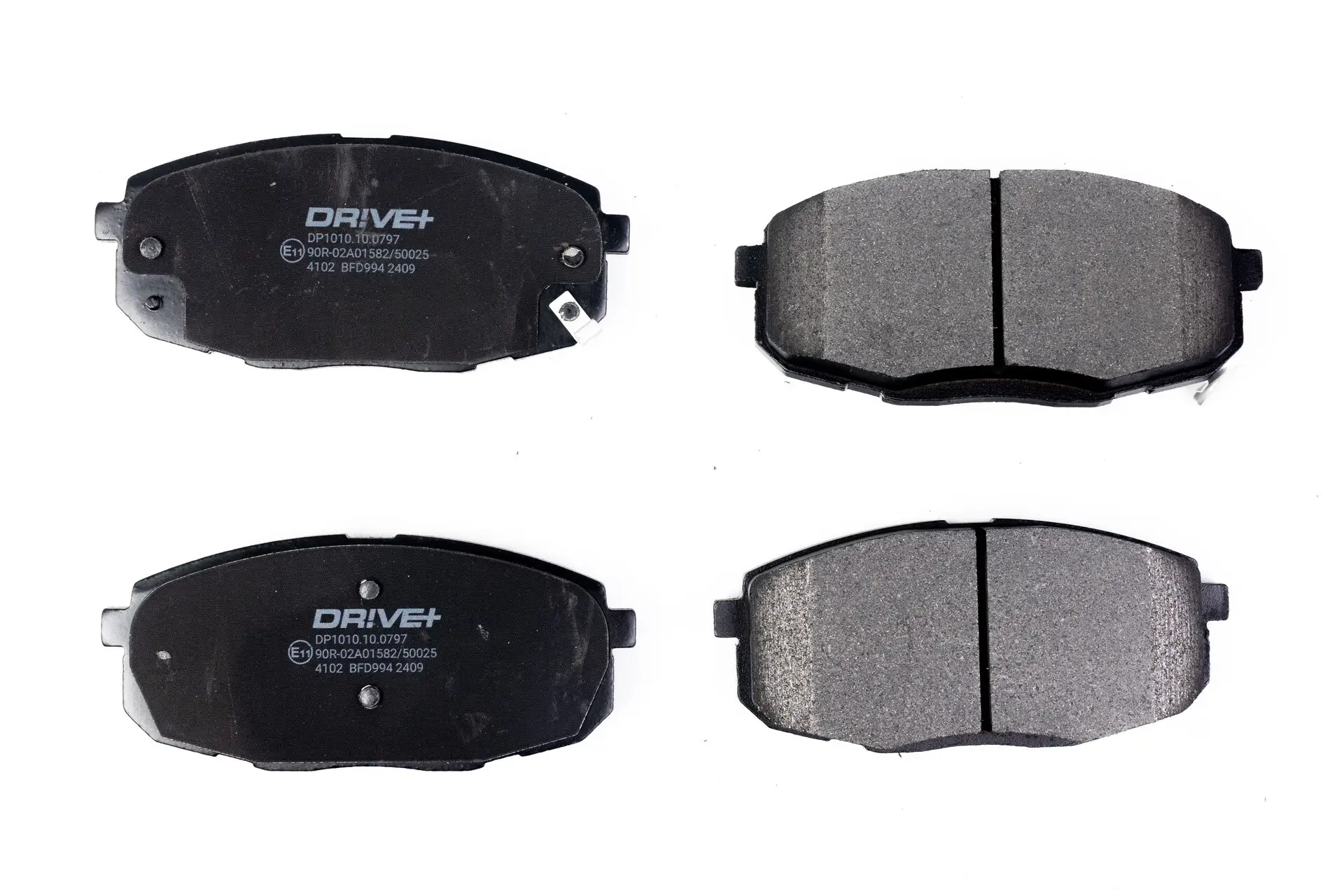 Bremsbelagsatz, Scheibenbremse Vorderachse Dr!ve+ DP1010.10.0797