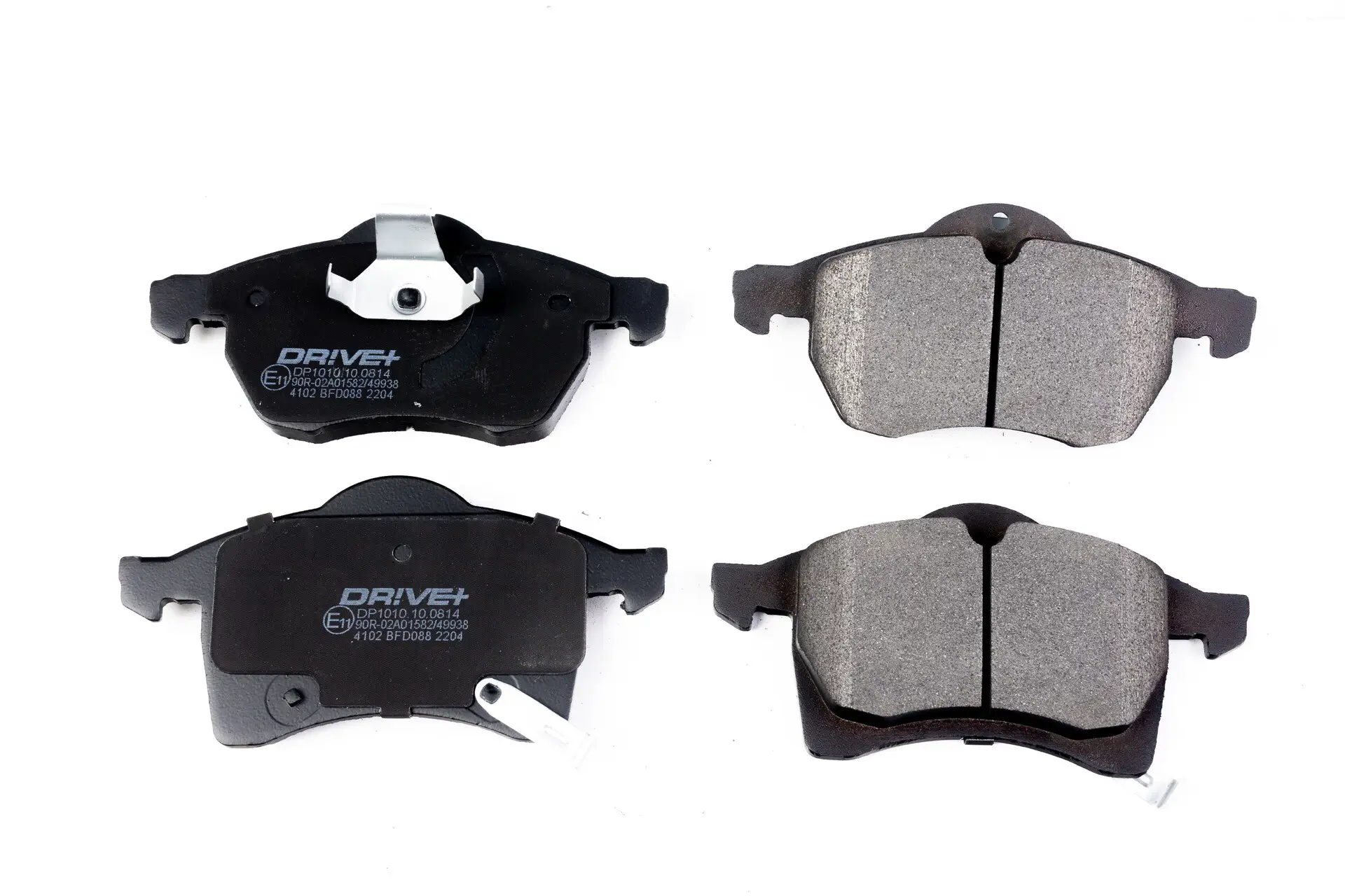Bremsbelagsatz, Scheibenbremse Vorderachse Dr!ve+ DP1010.10.0814