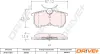 Bremsbelagsatz, Scheibenbremse Hinterachse DR!VE+ DP1010.10.0816 Bild Bremsbelagsatz, Scheibenbremse Hinterachse DR!VE+ DP1010.10.0816