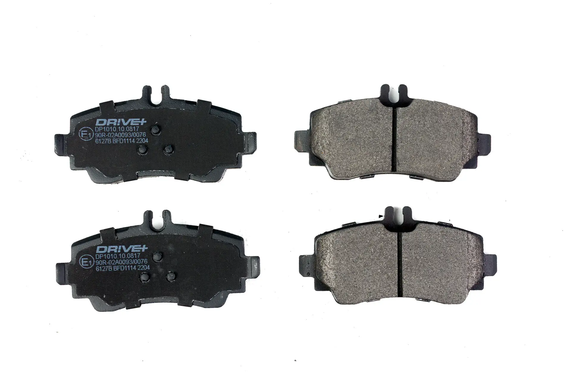 Bremsbelagsatz, Scheibenbremse Vorderachse Dr!ve+ DP1010.10.0817