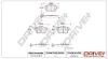 Bremsbelagsatz, Scheibenbremse Dr!ve+ DP1010.10.0818