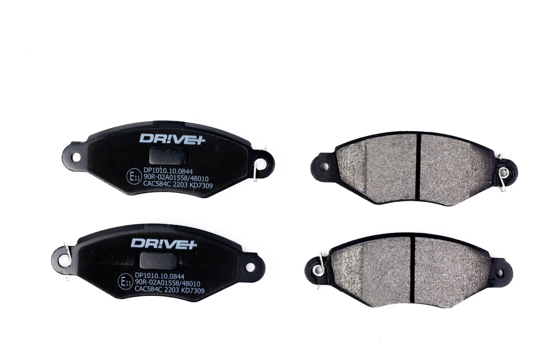 Bremsbelagsatz, Scheibenbremse Vorderachse Dr!ve+ DP1010.10.0844