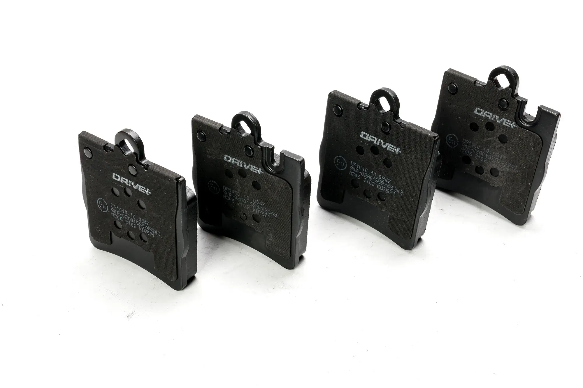 Bremsbelagsatz, Scheibenbremse Hinterachse Dr!ve+ DP1010.10.0847