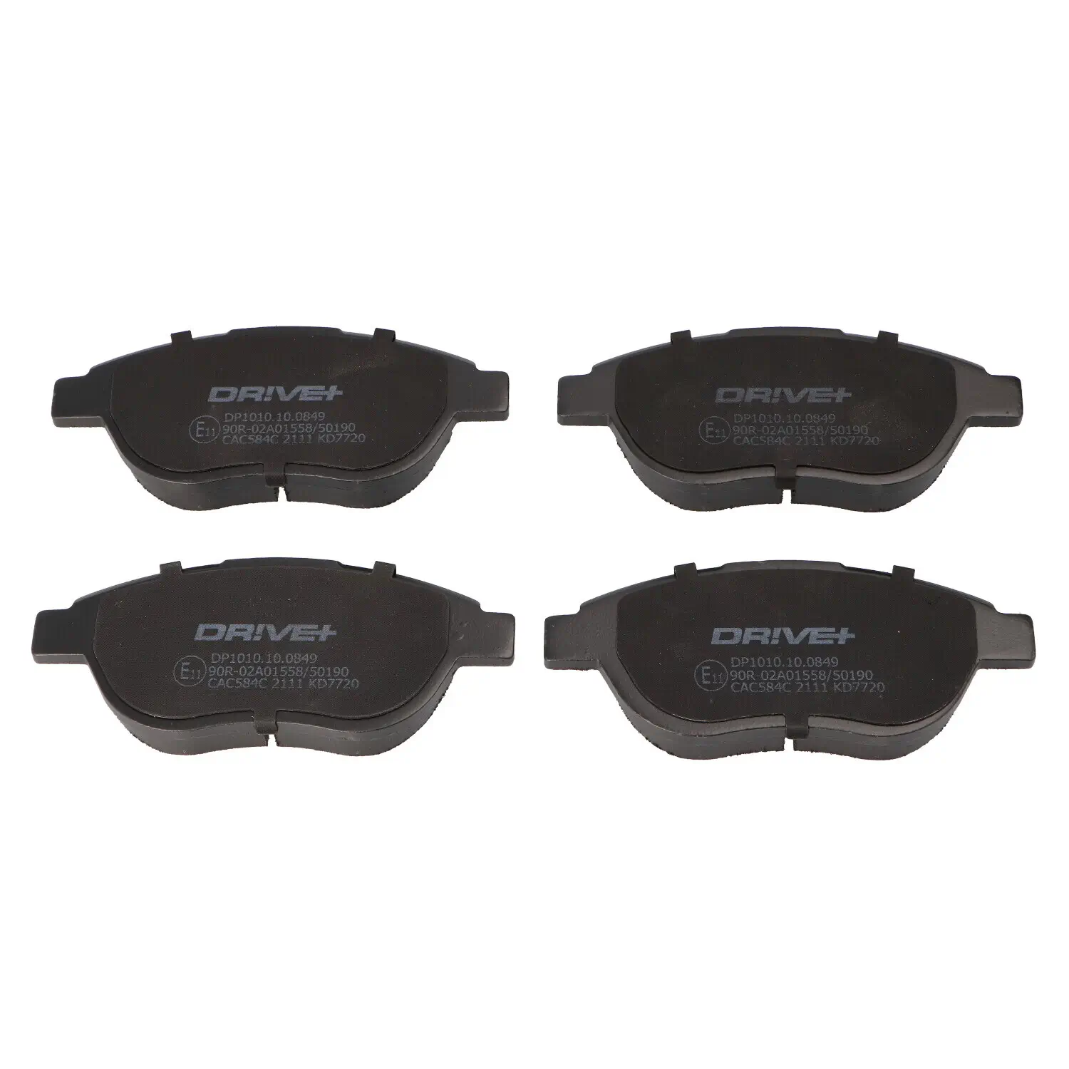 Bremsbelagsatz, Scheibenbremse Vorderachse DR!VE+ DP1010.10.0849