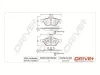 Bremsbelagsatz, Scheibenbremse Vorderachse Dr!ve+ DP1010.10.0864 Bild Bremsbelagsatz, Scheibenbremse Vorderachse Dr!ve+ DP1010.10.0864