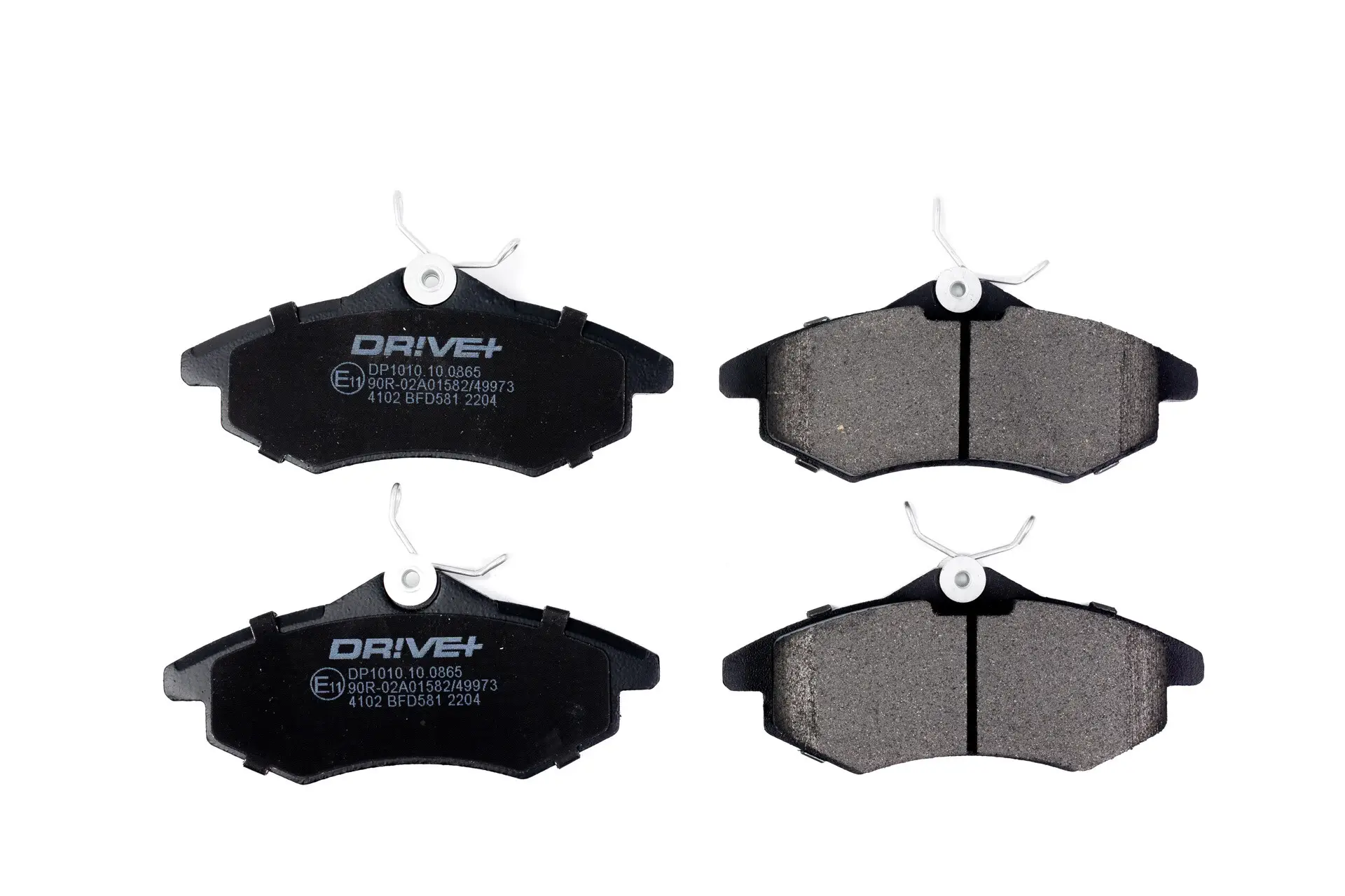 Bremsbelagsatz, Scheibenbremse Vorderachse Dr!ve+ DP1010.10.0865