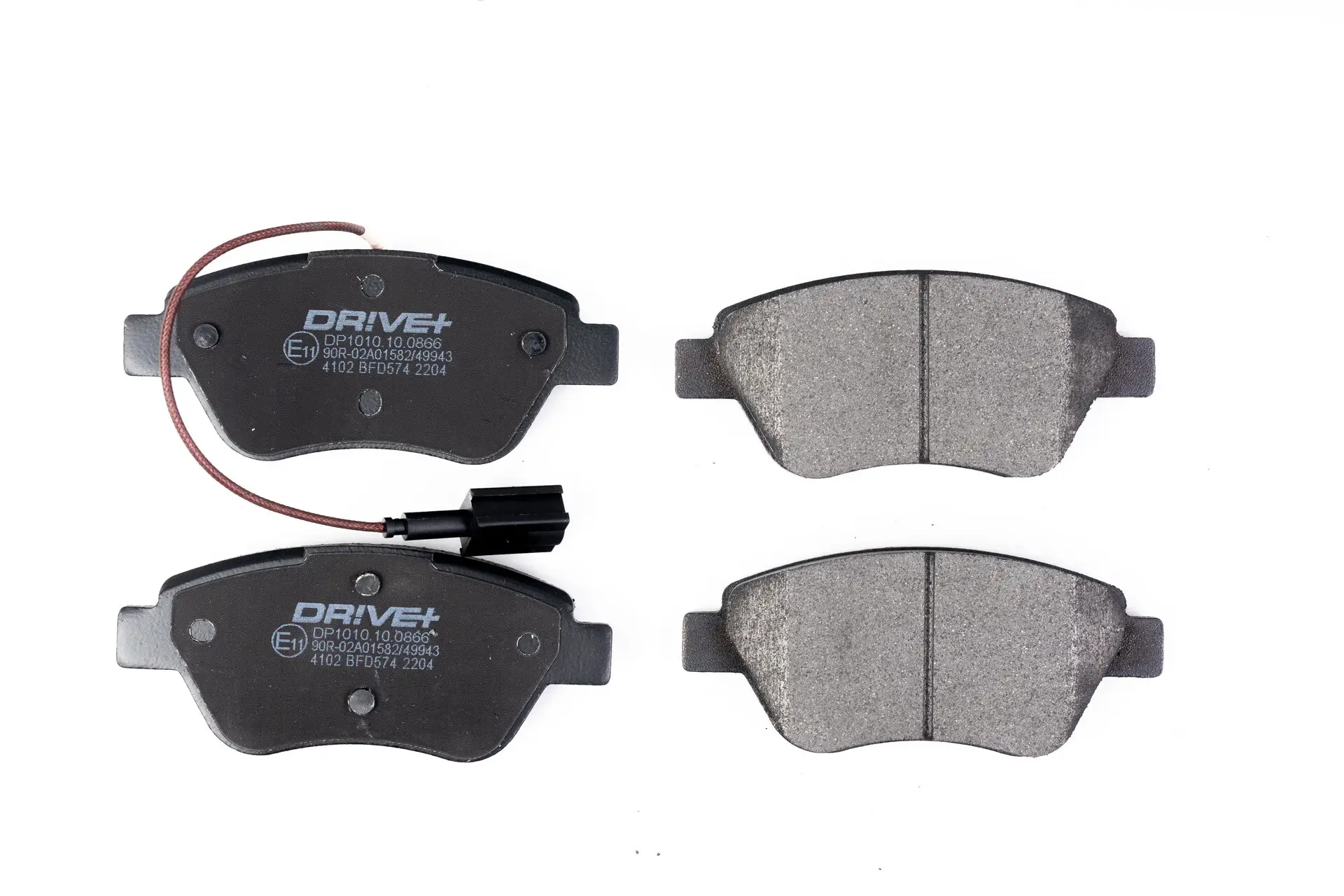 Bremsbelagsatz, Scheibenbremse Vorderachse Dr!ve+ DP1010.10.0866