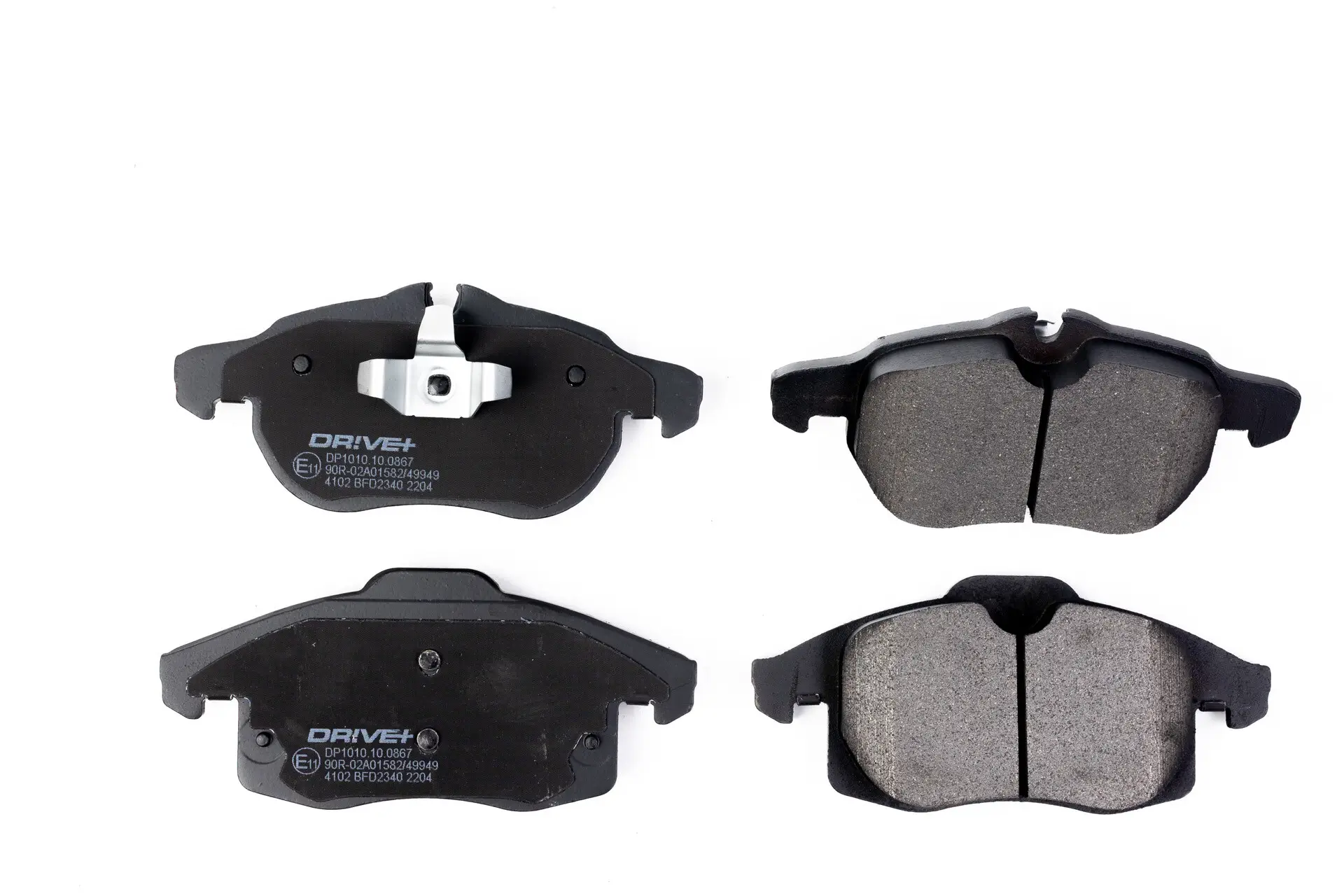 Bremsbelagsatz, Scheibenbremse Vorderachse Dr!ve+ DP1010.10.0867